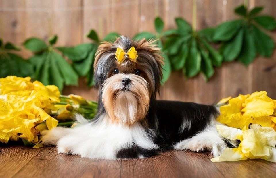 Happy healthy Yorkshire Terrier bloodline